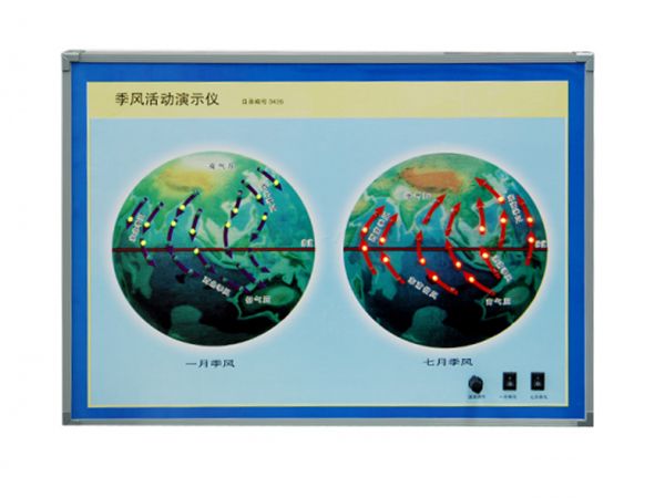季风活动演示仪