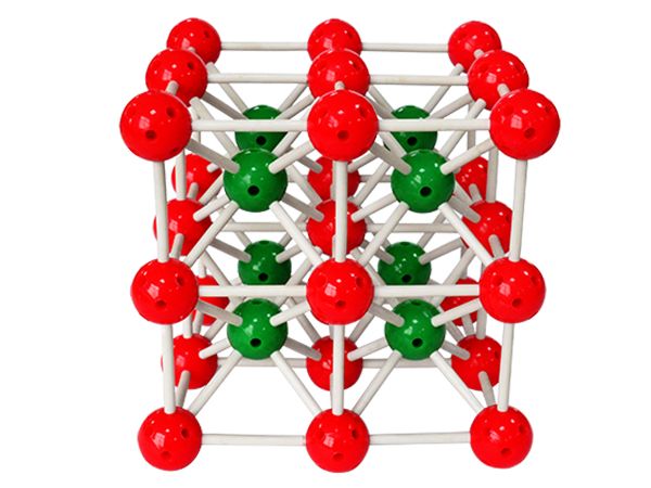 氯化铯晶体结构模型