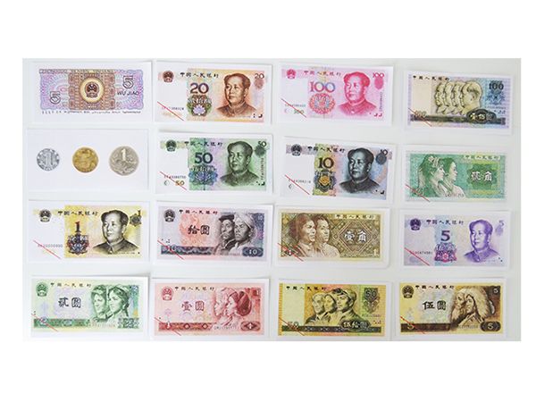 认识人民币纸币模型
